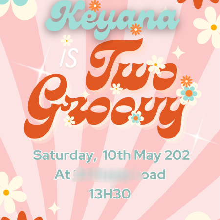 Kid's Digital Invitation