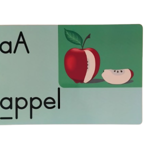 A4 Alfabetkaarte