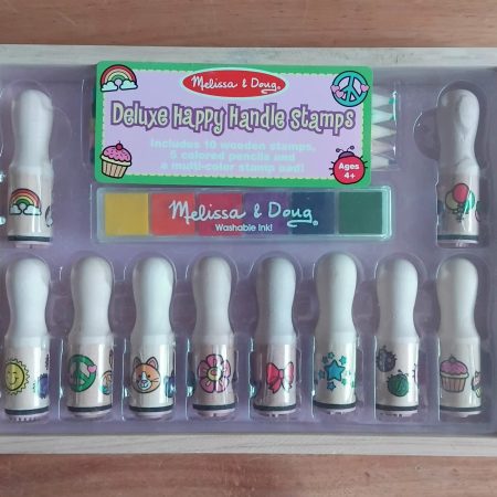 Melissa & Doug Deluxe Happy Handle Stamps